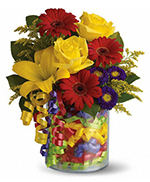 Teleflora's Birthday Ribbon Bouquet